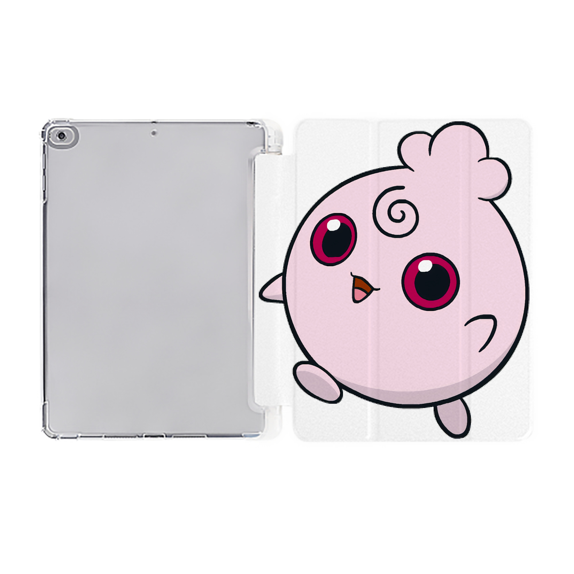 （画像用） ポケットモンスター Pokémon IPad ケース ペン収納付き 三つ折りスタンド PUレザー×シリコン 対応機種9.5/10.5/10.9インチ